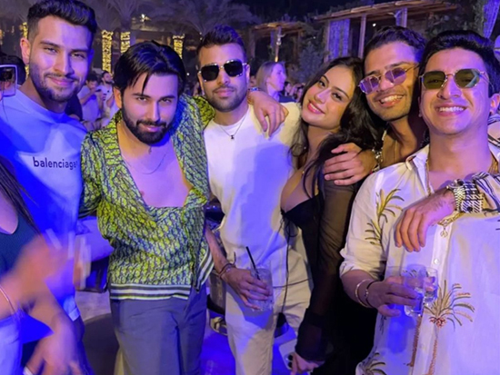 Nysa Devgn Parties Hard On New Year Night